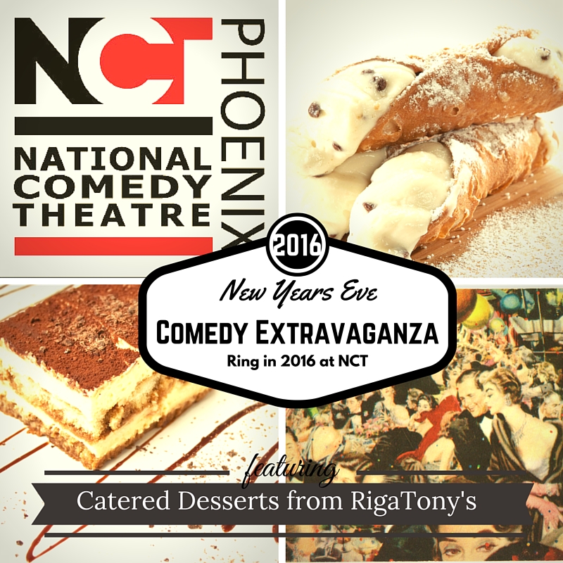 New Years Eve Comedy Show Extravaganza… Desserts!