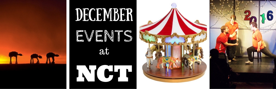 Comedy Carousel Shows at 9:45pm in December