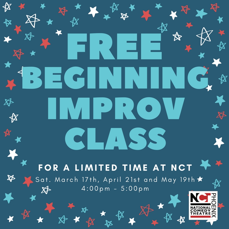 FREE Beginning Improv Classes