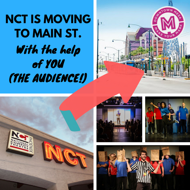 NCT is Moving to Main Street and YOU (the Audience!) Can Help!