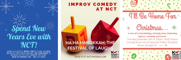 Cool Comedy? Heck Yeah! December Events at NCT!