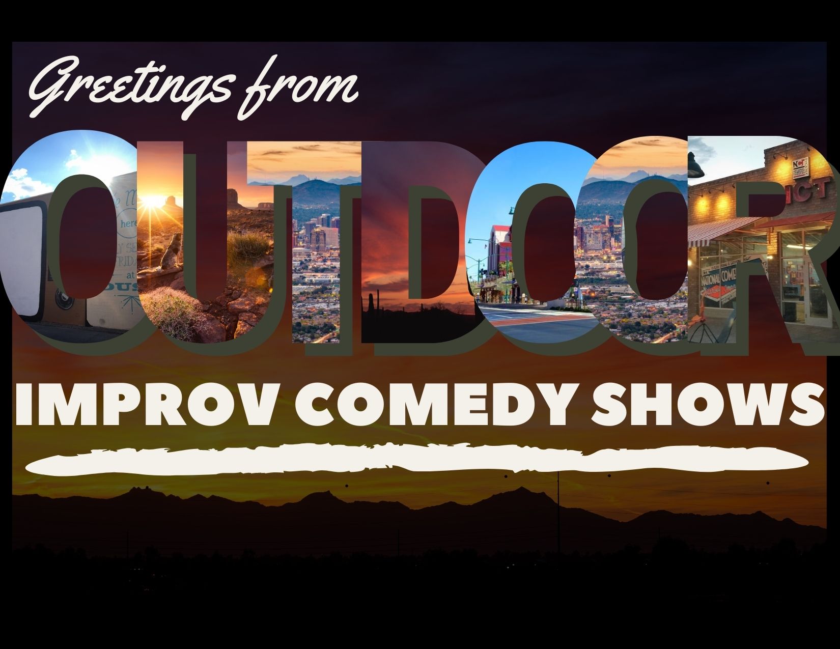 OUTDOOR Improv Comedy Shows!