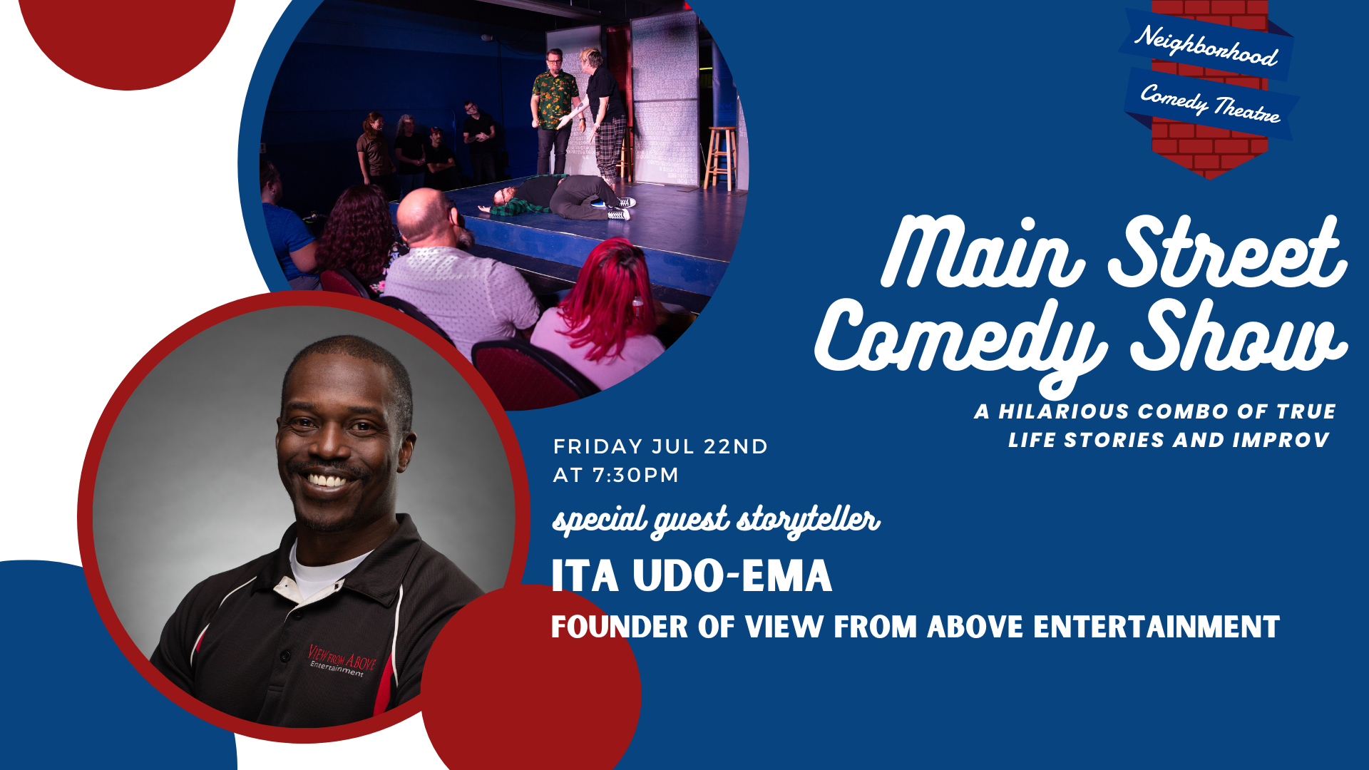 Main Street Comedy Show featuring Ita Udo-Ema