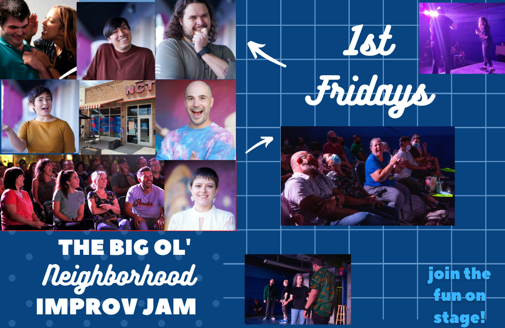 Announcing our Monthly improv jam night!