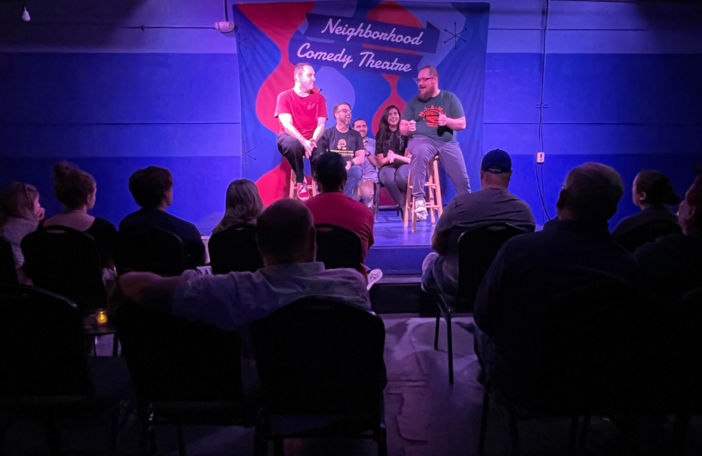 level three improv class in the east valley at the neighborhood comedy theatre in downtown mesa