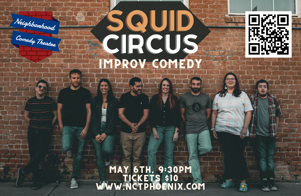 Squid Circus performs at Neighborhood Comedy theatre in downtown mesa