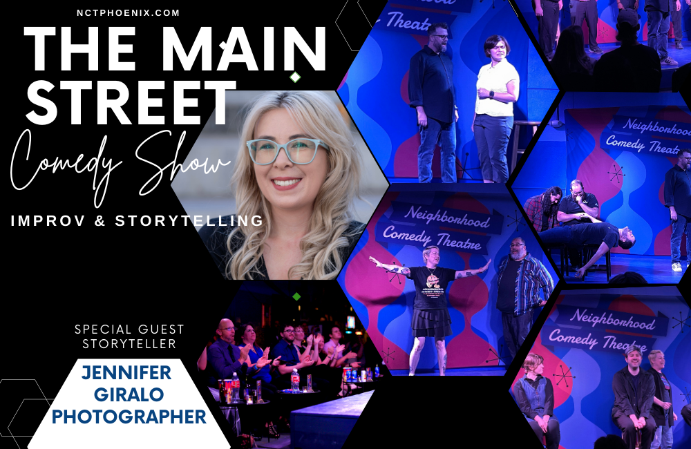 The Main Street Comedy Show featuring Photographer Jennifer Giralo