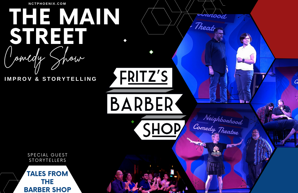 The Main Street Comedy Show Featuring “tales from the barber shop”