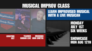 Musical improv class at the Neighborhood Comedy Theatre in downtown mesa arizona