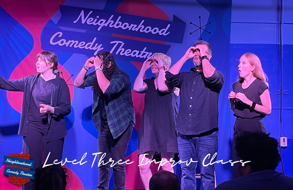 Level Three Comedy Class at the Neighborhood Comedy Theatre in historic downtown mesa