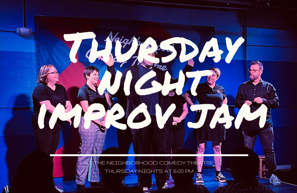 Thursday night Jam at the neighborhood Comedy Theatre in downtown Mesa