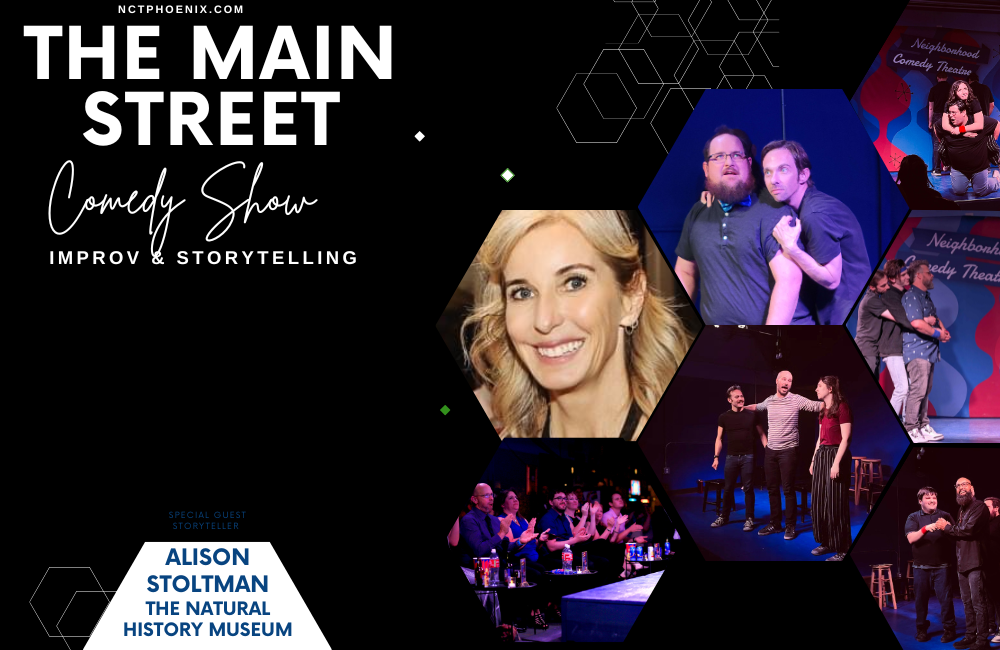Alison Stoltman returns to the Main Street Comedy show