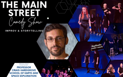 The Main Street Comedy Show featuring professor Craig Hardgrove