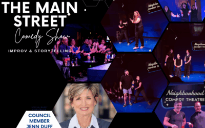 The Main Street Comedy Show featuring Council Member Jenn Duff