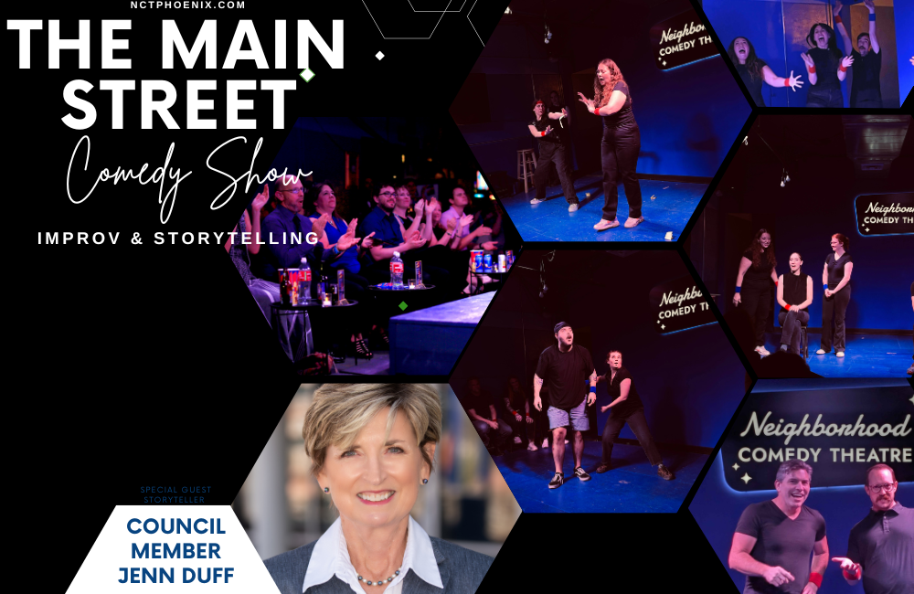 The Main Street Comedy Show featuring  Council Member Jenn Duff