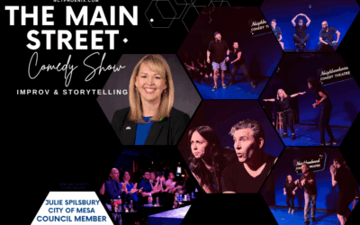 The Main Street Comedy Show featuring Council Member Julie Spilsbury.