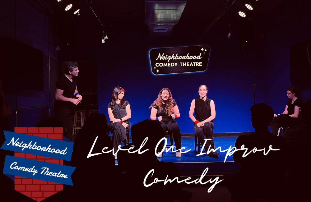 Level one improv Class (1000 × 650 px) (2) Level One Improv Class at the Neighborhood Comedy theatre.