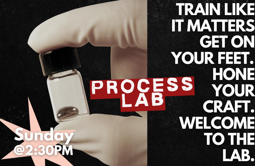 Process lab website The Process lab is an advanced improv class at the nieghborhood Comedy Theatre. An imiprov comedy theatre in downtown mesa.