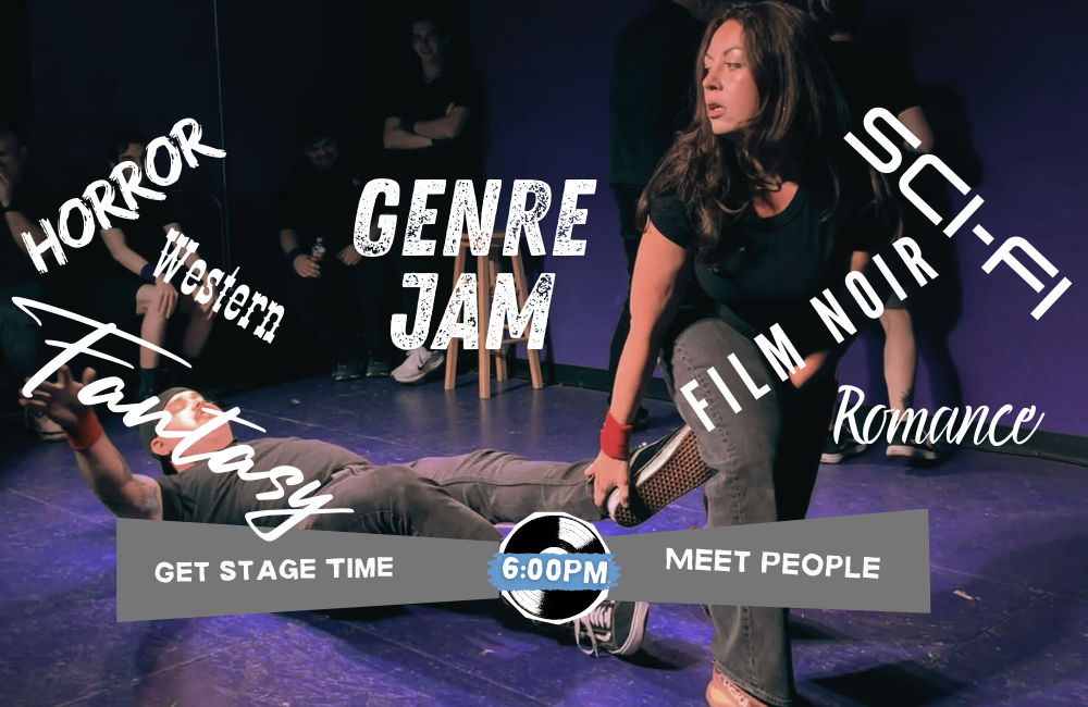 The Genre Jam at The Neighborhood Comedy theatre in downtown mesa