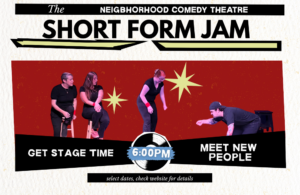 The Short form Jam at The Neigbhorhood Comedy theatre in downtown Mesa