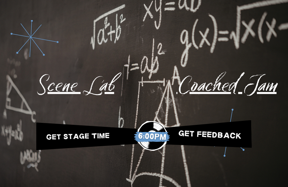 Scene lab is a coached jam at The Neighborhood Comedy theatre in downtown mesa