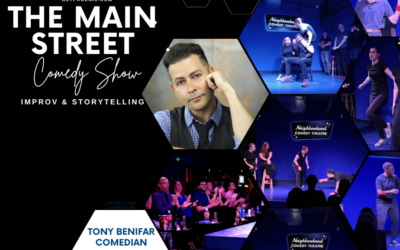 The Main Street Comedy Show featuring comedian Tony Benifar