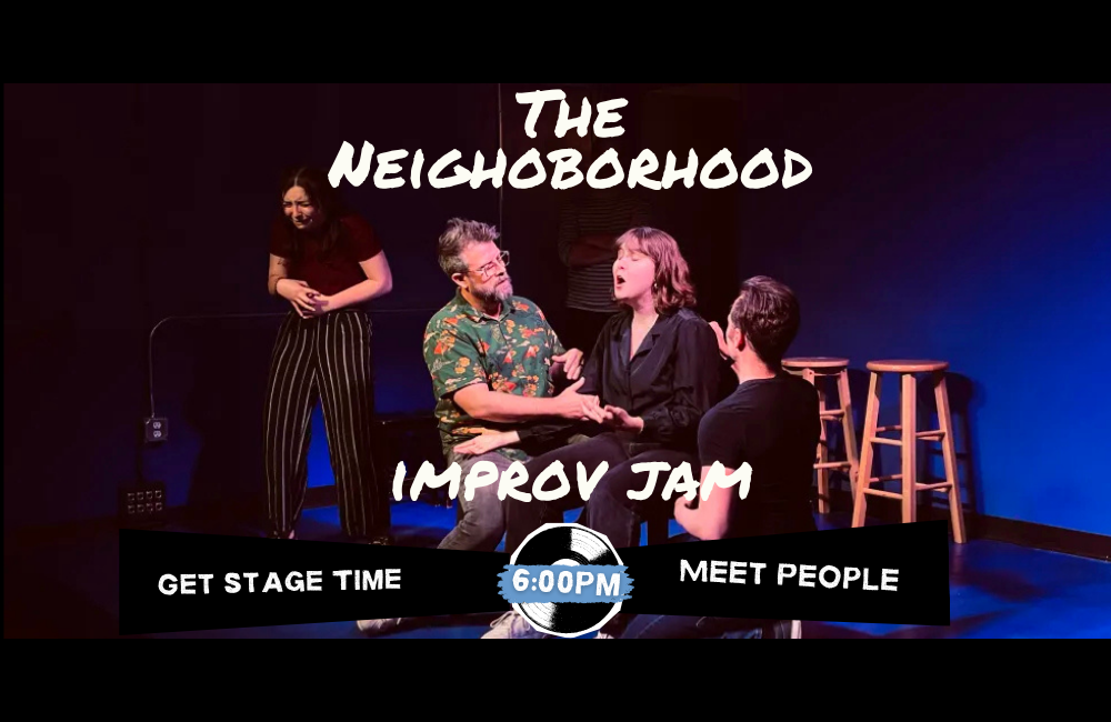 Drop in improv classes at the neighborhood comedy theatre in downwton Mesa